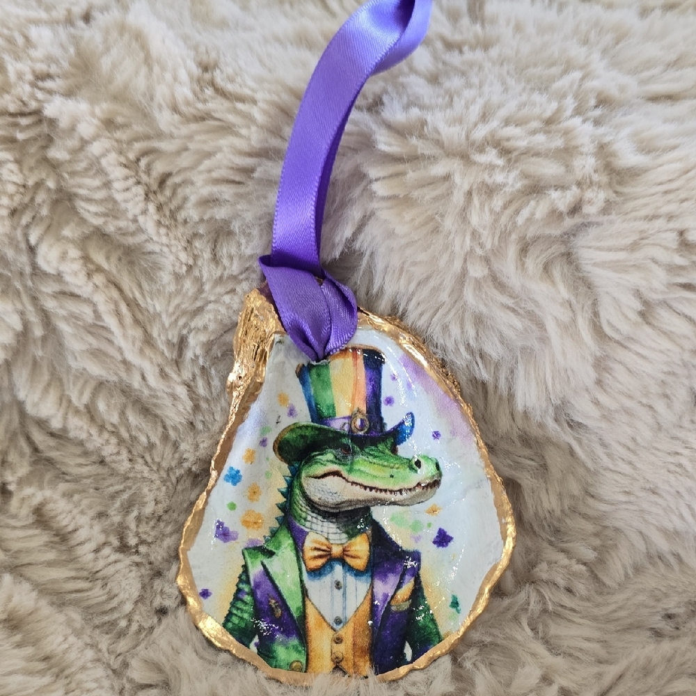 Oyster Shell Ornament